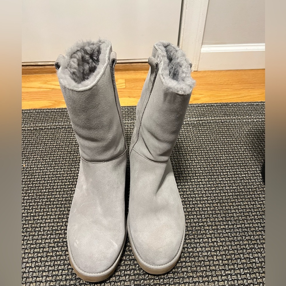UGG Gray Winter Boots